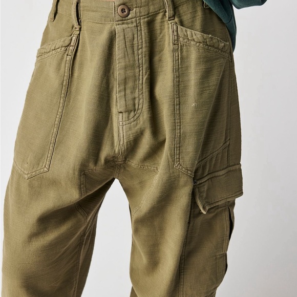 NWT Free People Bay to the Breakers harem (drop crotch) pants - Picture 3 of 13